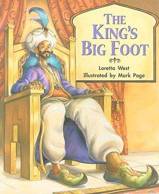 Book cover of The King's Big Foot (On Our Way to English: Level H)