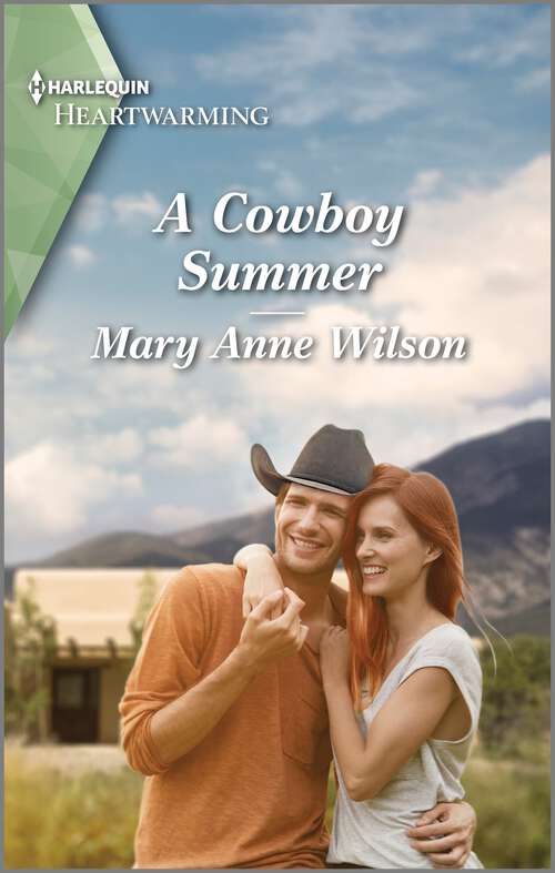 Book cover of A Cowboy Summer: A Clean and Uplifting Romance (Flaming Sky Ranch #2)