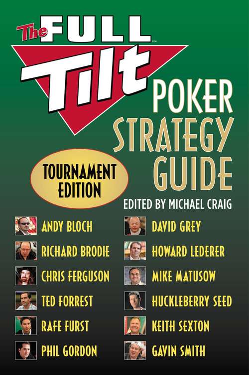 Book cover of The Full Tilt Poker Strategy Guide
