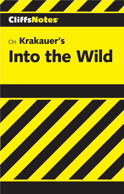 Book cover of CliffsNotes on Krakauer's Into the Wild
