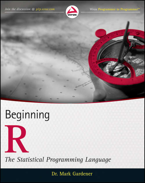 Book cover of Beginning R