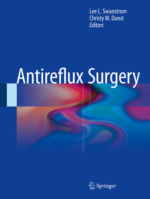 Book cover of Antireflux Surgery
