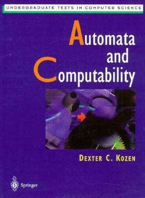 Book cover of Automata and Computability