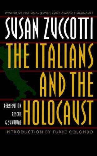 Book cover of The Italians and the Holocaust: Persecution, Rescue, and Survival