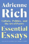 Essential Essays: Culture, Politics, And The Art Of Poetry