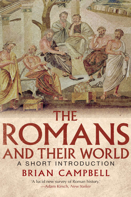Book cover of The Romans and their World