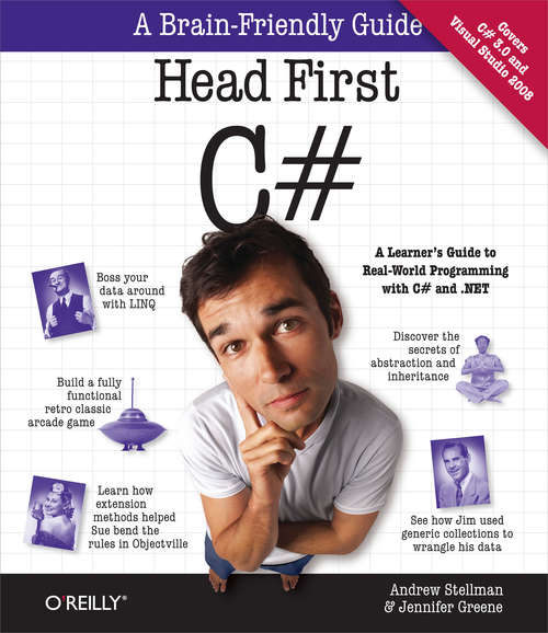 Book cover of Head First C# (Head First)