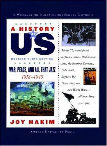 Book cover of War, Peace, and All That Jazz (A History of Us #9)