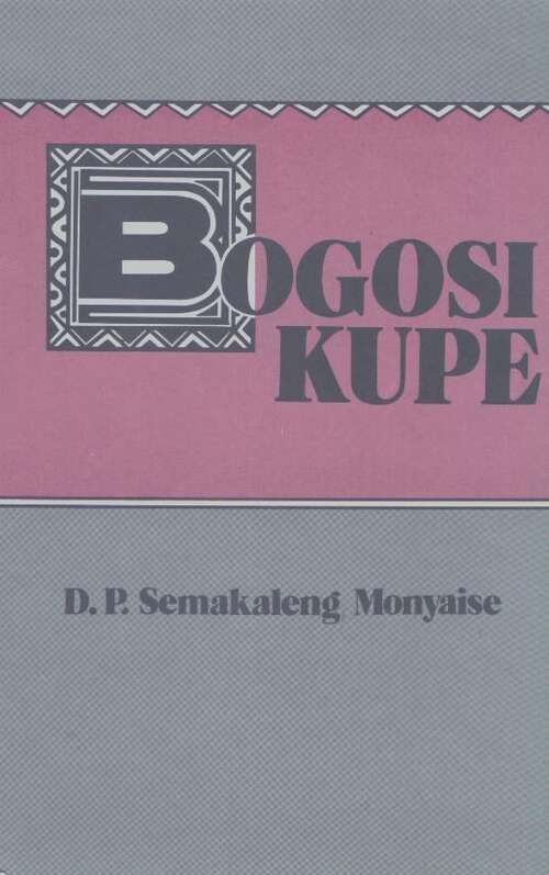 Book cover of Bogosi Kupe: UEB Uncontracted