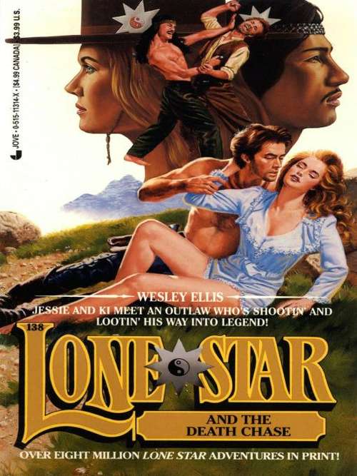 Book cover of Lone Star and the Death Chase