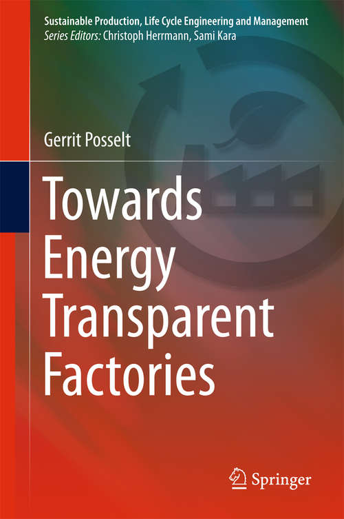 Book cover of Towards Energy Transparent Factories
