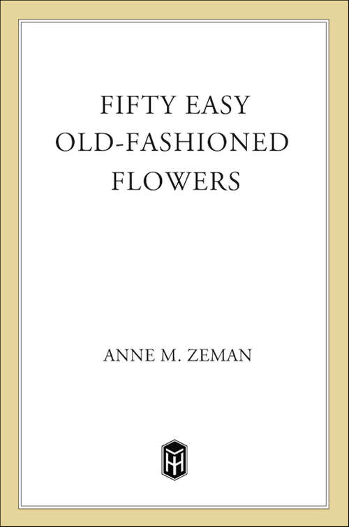 Book cover of Fifty Easy Old-Fashioned Flowers