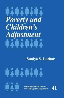 Book cover of Poverty and Children's Adjustment