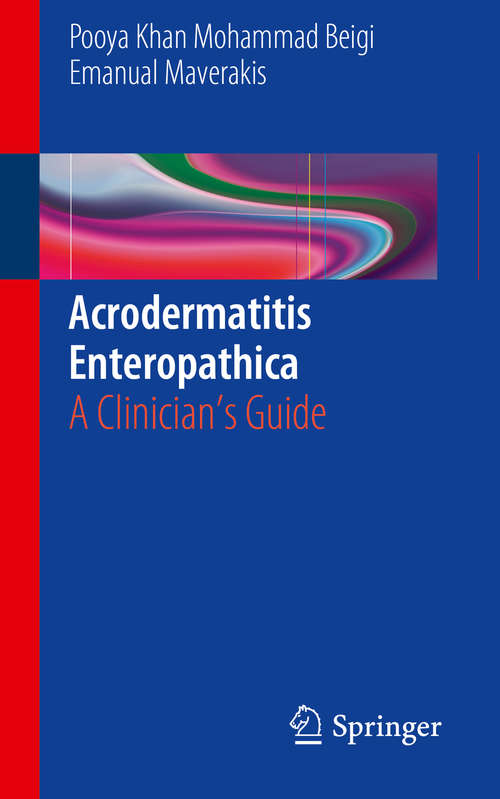Book cover of Acrodermatitis Enteropathica