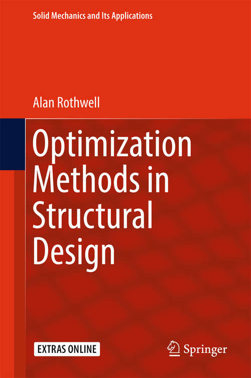 Book cover of Optimization Methods in Structural Design
