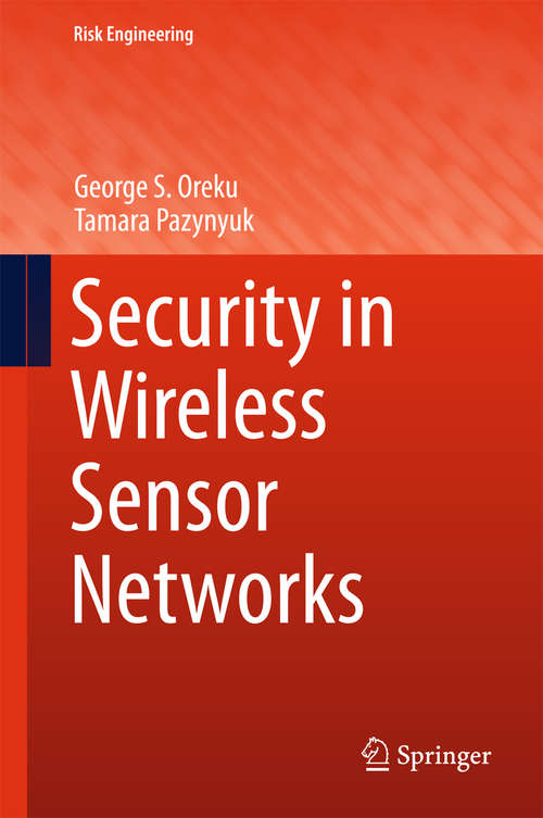 Book cover of Security in Wireless Sensor Networks