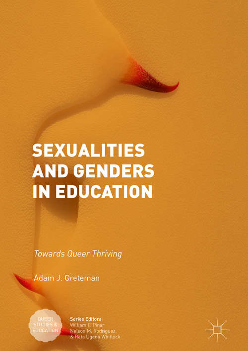 Book cover of Sexualities and Genders in Education