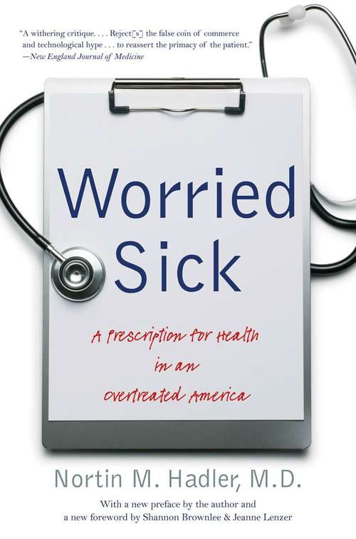 Book cover of Worried Sick
