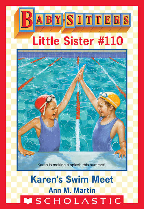 Book cover of Karen's Swim Meet (Baby-Sitters Little Sister #110)