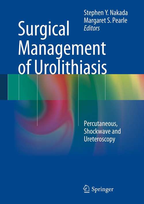 Book cover of Surgical Management of Urolithiasis