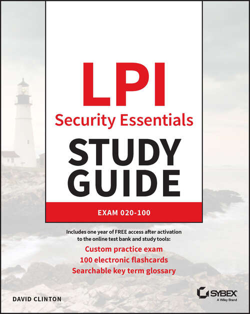 Book cover of LPI Security Essentials Study Guide: Exam 020-100