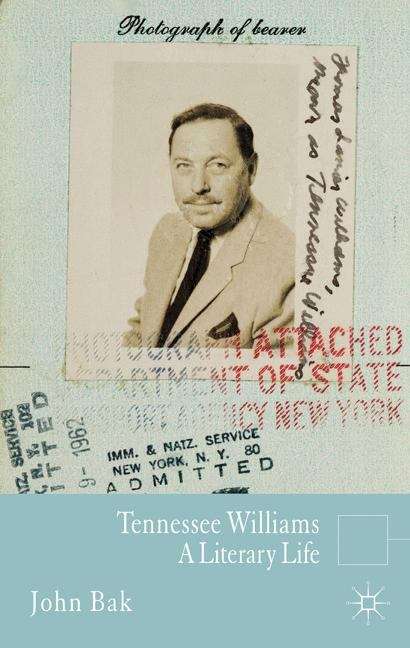 Book cover of Tennessee Williams