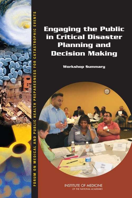 Engaging the Public in Critical Disaster Planning and Decision Making