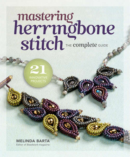 Book cover of Mastering Herringbone Stitch