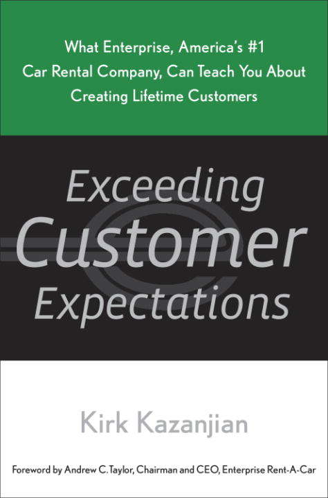 Book cover of Exceeding Customer Expectations