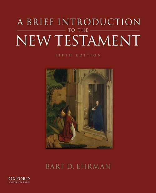 Book cover of A Brief Introduction to the New Testament (Fifth Edition)