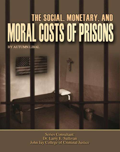 Book cover of The Social, Monetary, And Moral Costs of Prisons
