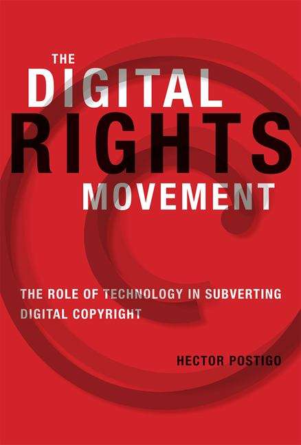 Book cover of The Digital Rights Movement
