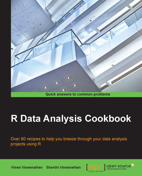 Book cover of R Data Analysis Cookbook