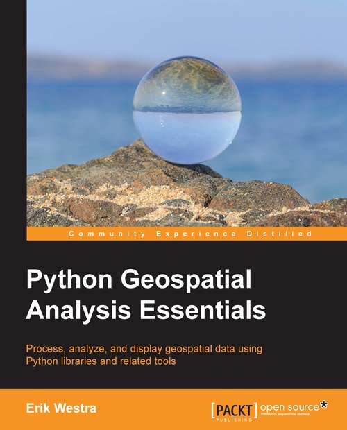 Book cover of Python Geospatial Analysis Essentials