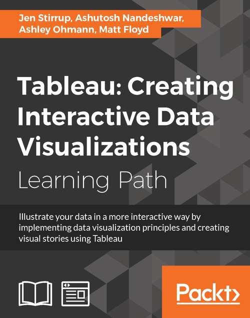 Book cover of Tableau: Creating Interactive Data Visualizations