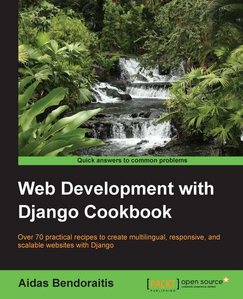 Book cover of Web Development with Django Cookbook