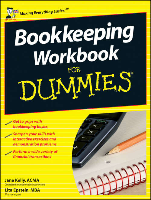 Book cover of Bookkeeping Workbook For Dummies