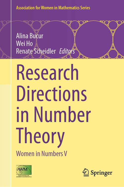 Book cover of Research Directions in Number Theory: Women in Numbers V (2024) (Association for Women in Mathematics Series #33)