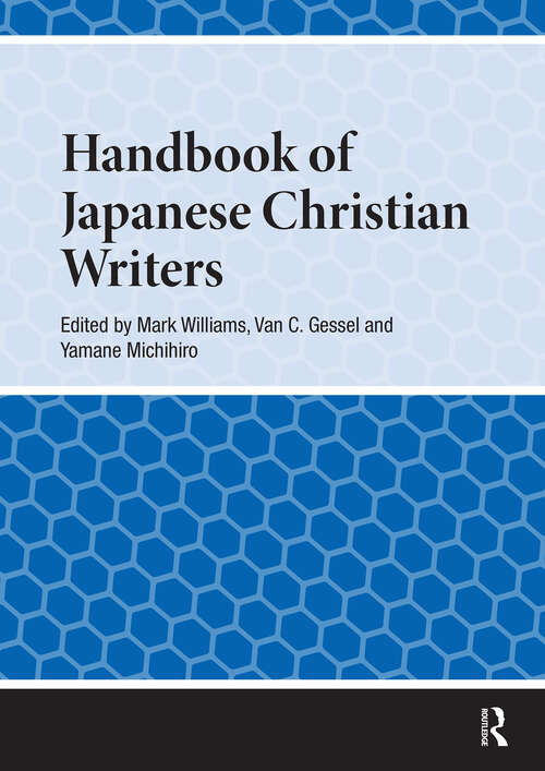 Book cover of Handbook of Japanese Christian Writers (1) (Handbooks on Japanese Studies)