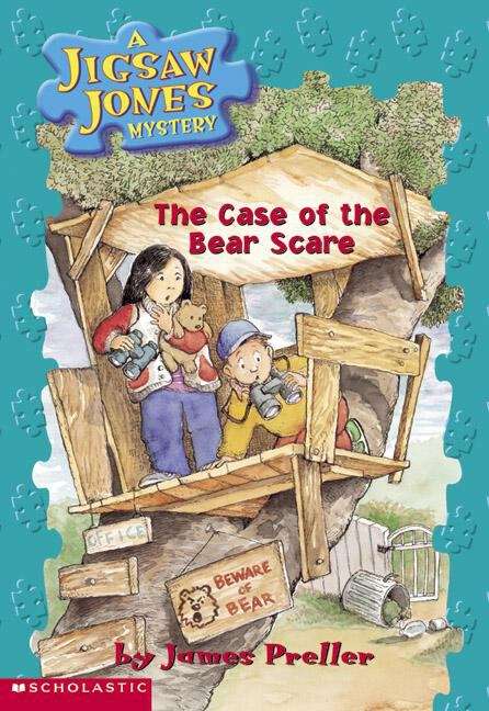 Book cover of The Case of the Bear Scare (Jigsaw Jones Mystery #18)