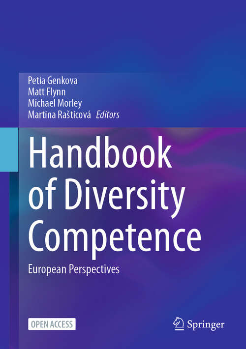 Book cover of Handbook of Diversity Competence: European Perspectives