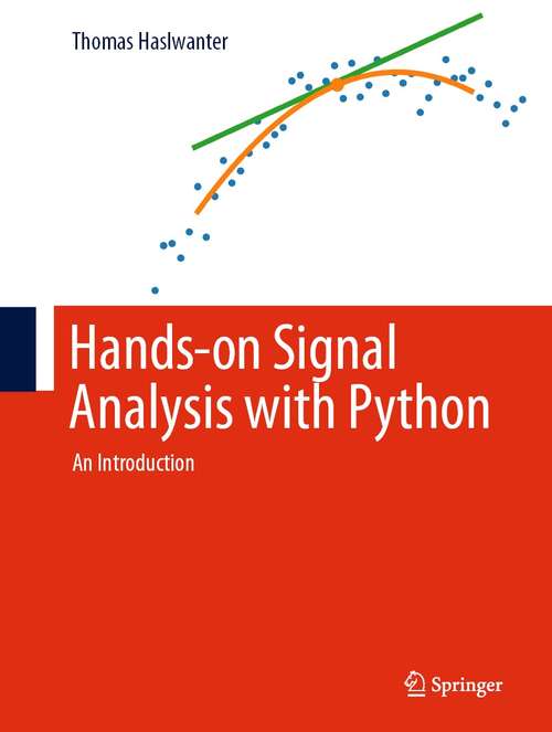 Book cover of Hands-on Signal Analysis with Python: An Introduction (1st ed. 2021)