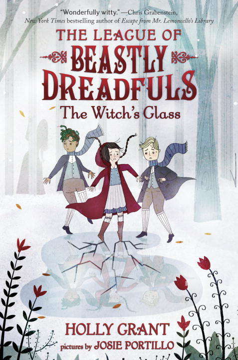 Book cover of League of Beastly Dreadfuls #3: The Witch's Glass (League of Beastly Dreadfuls #3)