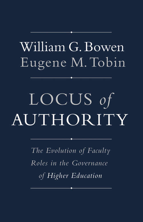 Book cover of Locus of Authority
