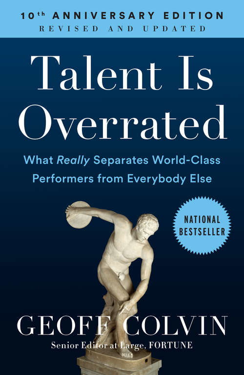 Book cover of Talent Is Overrated