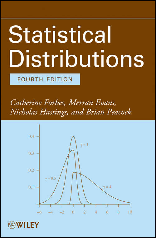 Book cover of Statistical Distributions