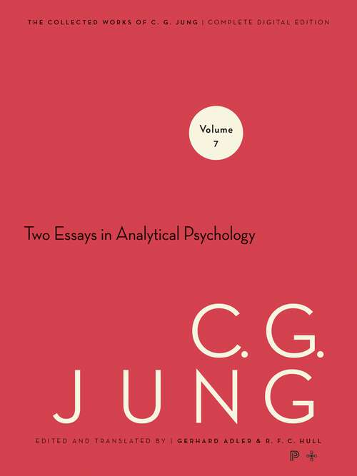 Book cover of Collected Works of C.G. Jung, Volume 7: Two Essays in Analytical Psychology