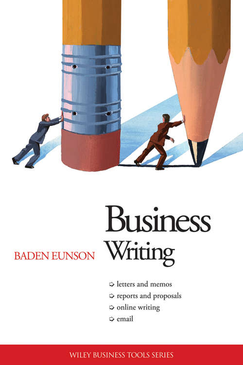 Book cover of Business writing