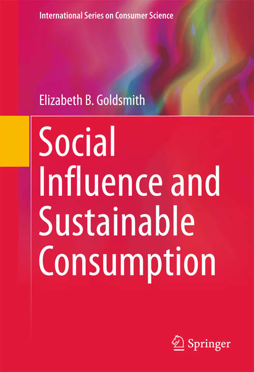 Book cover of Social Influence and Sustainable Consumption
