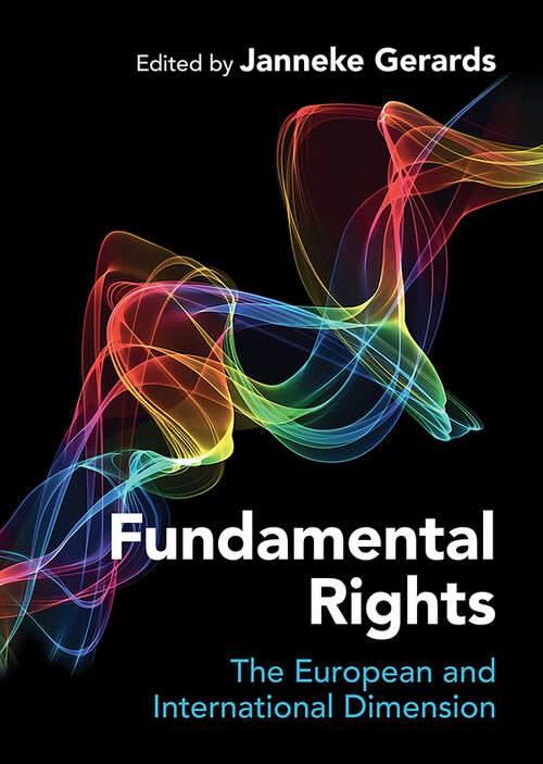Book cover of Fundamental Rights: The European And International Dimension